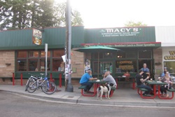 Macy's European Coffee House and Bakery pet friendly restaurants in Flagstaff